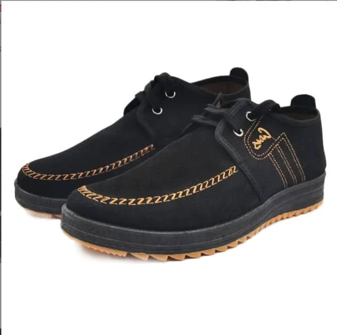 Men Casual Shoes Breathable Loafers Sneakers 2023 New Fashion Comfortable Flat Handmade Retro Leisure Loafers Shoes Men Shoes - M & M Global