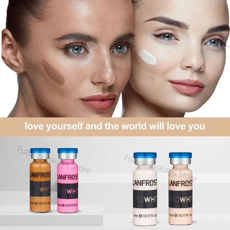 Korea 5ml BB Cream Glow Pigment Starter Kit Facial Niacinamide Foundation Cream Moisturizing Rejuvenation Skin Care - M & M Global