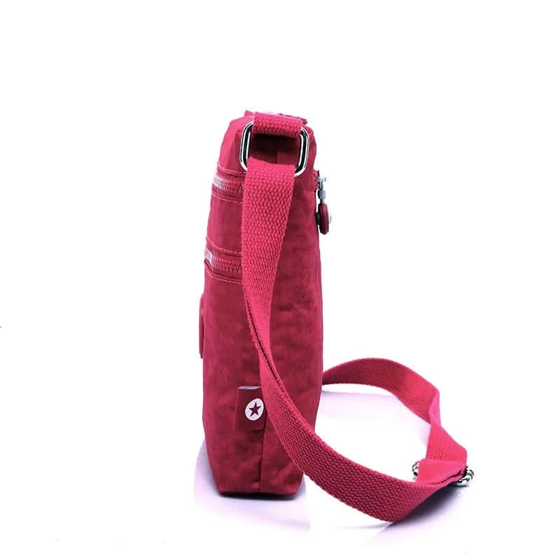 TEGAOTE Summer Men Women Shoulder Messenger Bag Small Cross Body Phone Purse Lightweight Blue Grey Black Red Purple M0910 - M & M Global