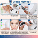 660nm Red Light Eye Massager with EMS Anti-Aging Eye Care Device Reduce Bags & Dark Circles Portable Eye Rejuvenation Pads - M & M Global