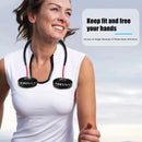 USB Charging Lazy Neck Fan Rechargeable Practical Wearable Sports Fan Convenient Outdoor Indoor Portable Fan - M & M Global