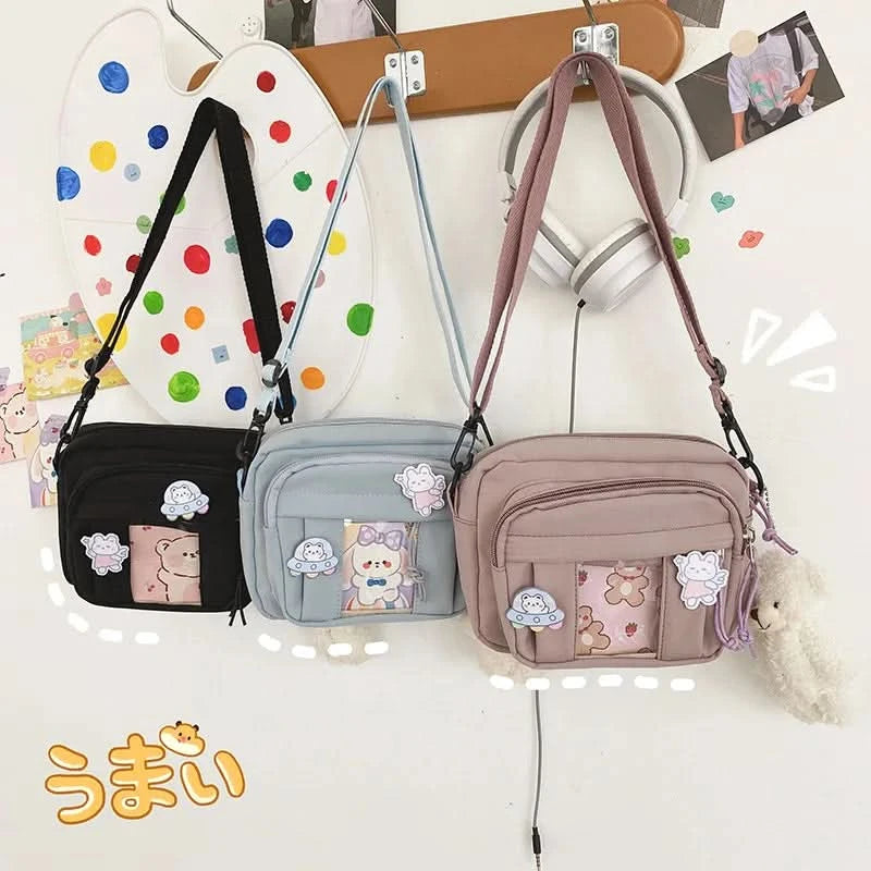 New Kawaii Bag Girls New JK Transparent Bag Small Crossbody Bag For Women Purses and Handbags Shoulder Bag Itabag Bolso - M & M Global