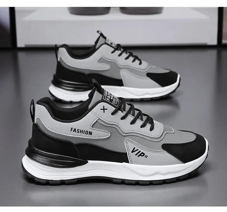 Summer men's new breathable Forrest Gump shoes men's sports shoes Korean version versatile thick sole casual running dad shoes - M & M Global