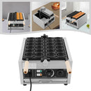 16 Grids Commercial Waffle Maker 1750W Round Waffle Baker Machine With 122-572℉ Temp Range and Time Control Non-stick Waffle Iro - M & M Global