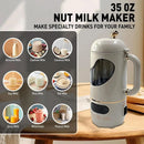 Nut Milk Maker, 35oz/1000ml Multi-Functional Automatic Soy Milk Maker for Homemade Nut, Soy, Almond, Oat Milk, Fruit and Vegetab - M & M Global
