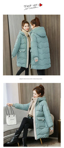 Women's Mid-length 2025 Korean Loose Winter Cotton Coat Thickened Cotton Jacket Bread