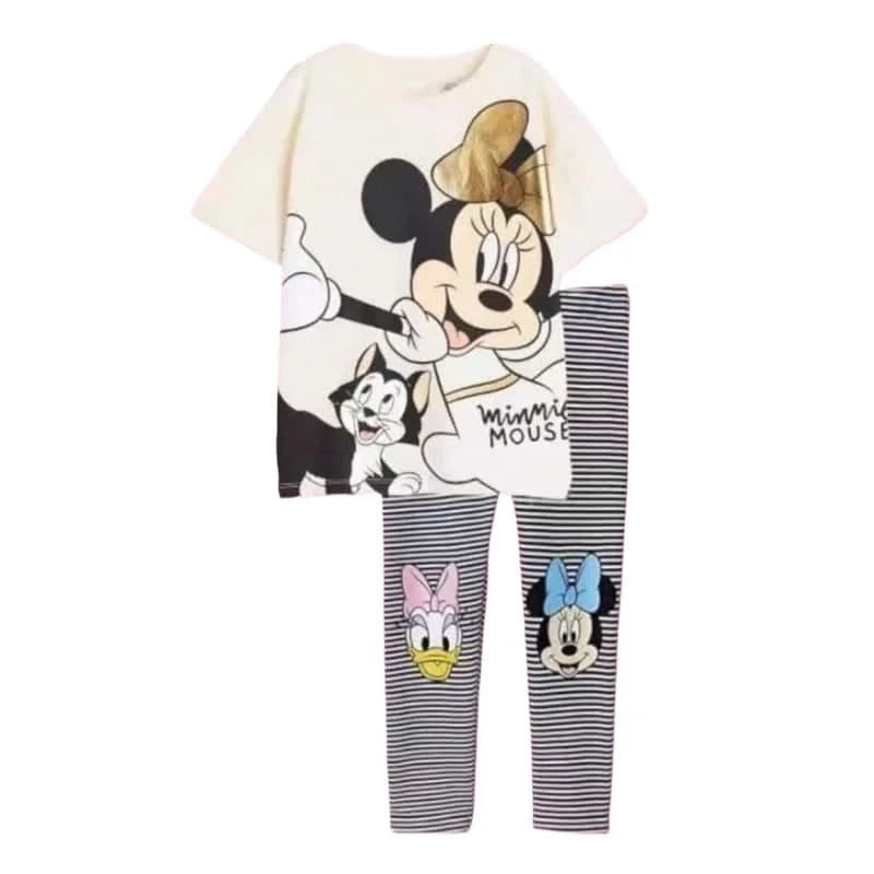Cute Baby Girls Kids Clothing Disney Minnie Girls Clothes Sets Baby Clothes Set 0-10year Years Old - M & M Global