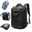 Travel Men 17 inch Laptop Backpack vacuum compression Backpack Business Large Capacity school Backpack expand outdoor backpack - M & M Global