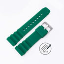 Silicone Watch Band 20mm 22mm For Rolex SUBMARINER Waterproof Diving Bracelet For Citizen For Seiko SKX007 SRP777J1 Sports Strap - M & M Global