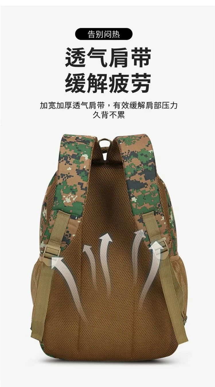 High Quality Large Capacity Outdoor Tactical Backpacks Waterproof Multi Functional Backpack Outdoor Trekking  Camping Backpack - M & M Global