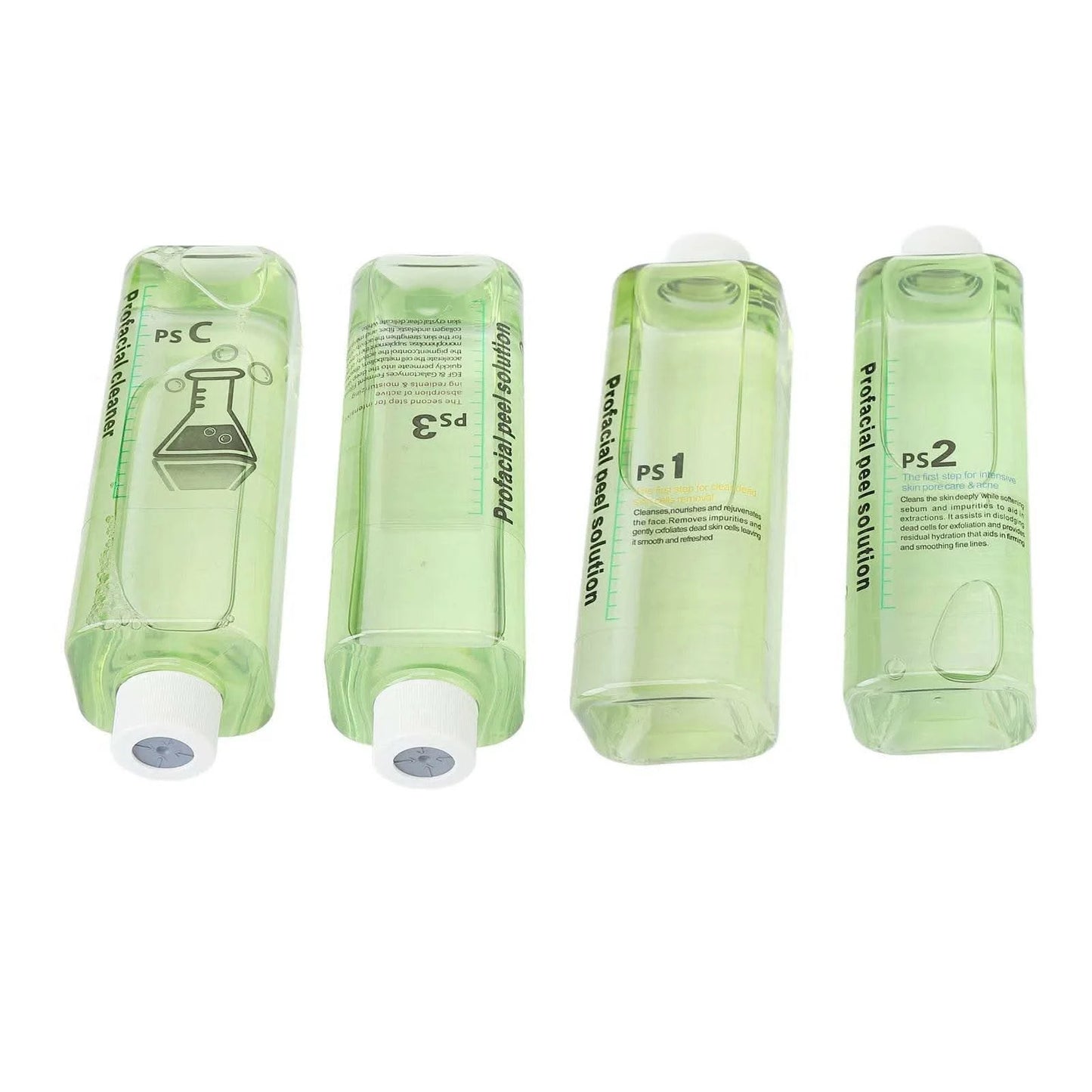 4pcs Hydra Peeling Facial Serum for Dermabrasion Machine Deep Cleansing Hydro Dermabrasion Solution Solution Serum - M & M Global