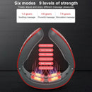 Electric Neck Shoulder Pulse Massager Kneading 4 Head TENS Magnetic Pulse Heating Cervical Vertebra Relax Pain Relief Massage - M & M Global