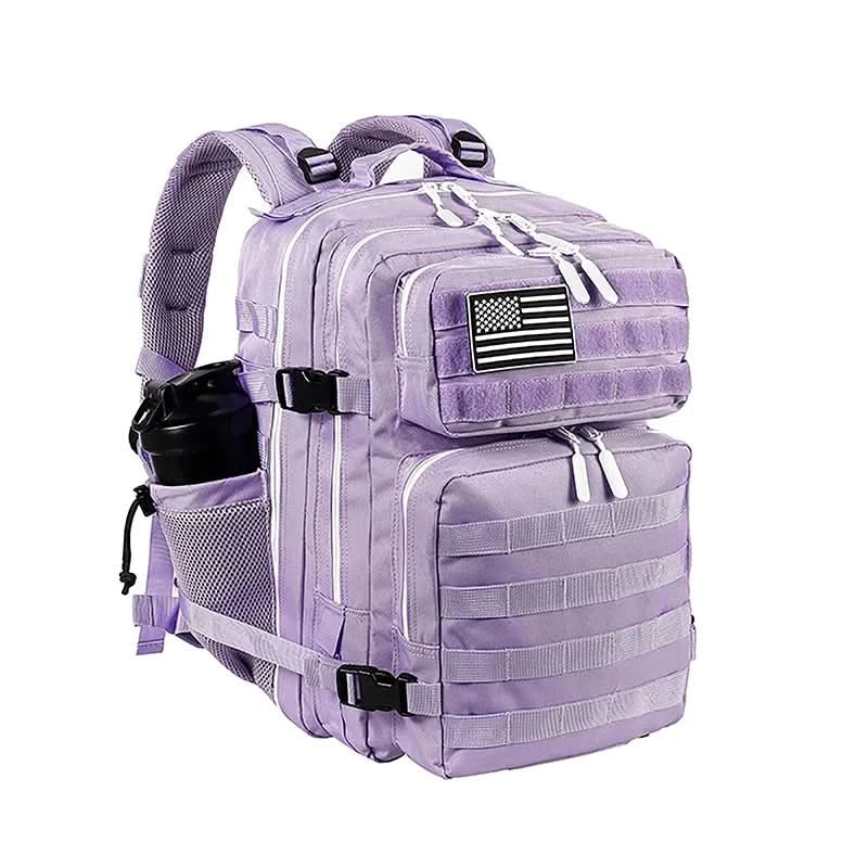 LHl 35L Tactical Backpack Small Athlete Gym Bag for Men/Women Qutdoor Travel Hiking Molle Rucksack with Bottle Holder - M & M Global