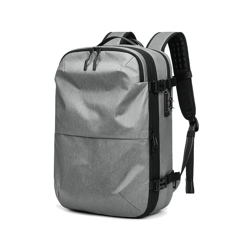 Men Travel Backpack vacuum compression 17 inch Laptop Backpack Business Large Capacity school Backpack Expanded Hiking backpack - M & M Global