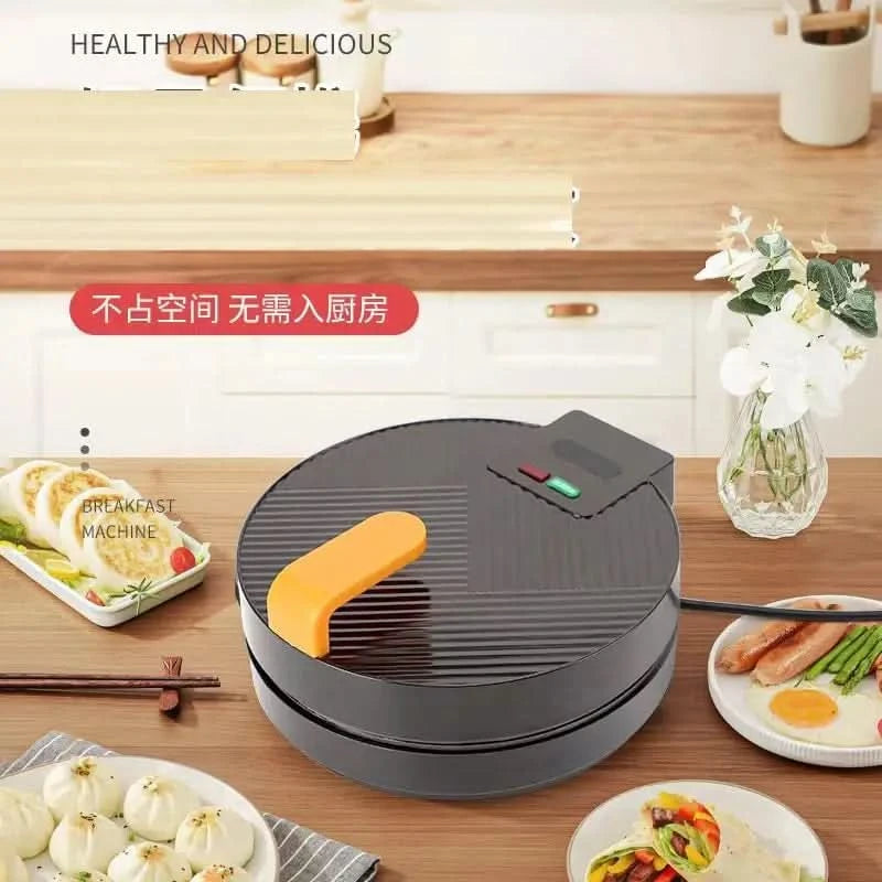 Taco Deluxe 9-inch 6-Wedge Electric Quesadilla Maker for Breakfast, Snacks, More with Non-stick - M & M Global