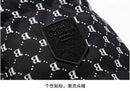 Autumn/Winter Fashion Trend Printed Large Size Coat Men's Casual Relaxed Comfortable High Quality Cotton-Padded Jacket