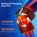 Knee Heating Massager Joint Physiotherapy Quick Effect Electric Pain Relief Hot Compress Vibration Massage Rechargeable Gift - M & M Global