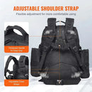45L Tactical Military Backpack Molle Compatible 3 Compartment for men 's Hiking Bug Out Bag With Bottle Holder - M & M Global