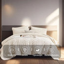 Tufted Comforter Set-7 Pieces in a Bag, Bedding Sets with Comforters,Flat Sheets, Fitted Sheet,2 Pillowcases & 2 PillowShams