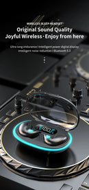 Sleep Wireless Earphone TWS Bluetooth 5.3 Headphones Hidden Earbuds IPX5 Waterproof Noise Reduction Sports Headset - M & M Global