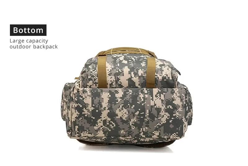 Rilibegan Men Travel Backpack Tactical Climbing Outdoor Hiking Camouflage Multifunctional Bag Men Backpack - M & M Global