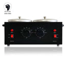 Dual Wax Pots Professional Electric Wax Heater Machine Parrafin Waxing Machine for Hair Removal Facial Skin Body SPA Salon - M & M Global