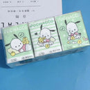 Kawaii Hello Kitty Handkerchief Paper Cartoon Sanrio Pochacco Kitty Printed Napkins Portable Small Pocket Tissues Facial Paper - M & M Global