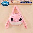 New Disney Plush Backpack Ins Japanese Blue Stitch Funny Cartoon Large-Capacity Student Backpack Kindergarten Bag Child Gift - M & M Global