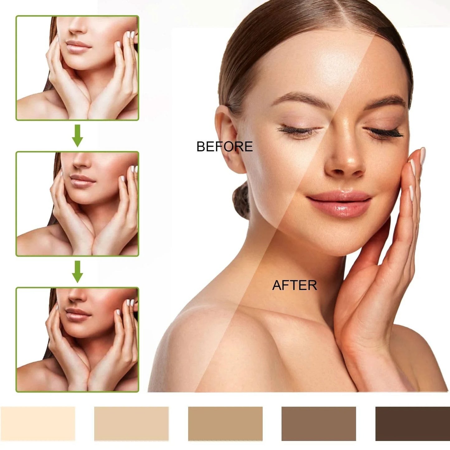 Dark Self Tanner Mousse The Darkest Tan Possible Sunless Tanning Foam Golden Bronzing Glow No Fake Tan Smell Vegan Cruelty Free - M & M Global