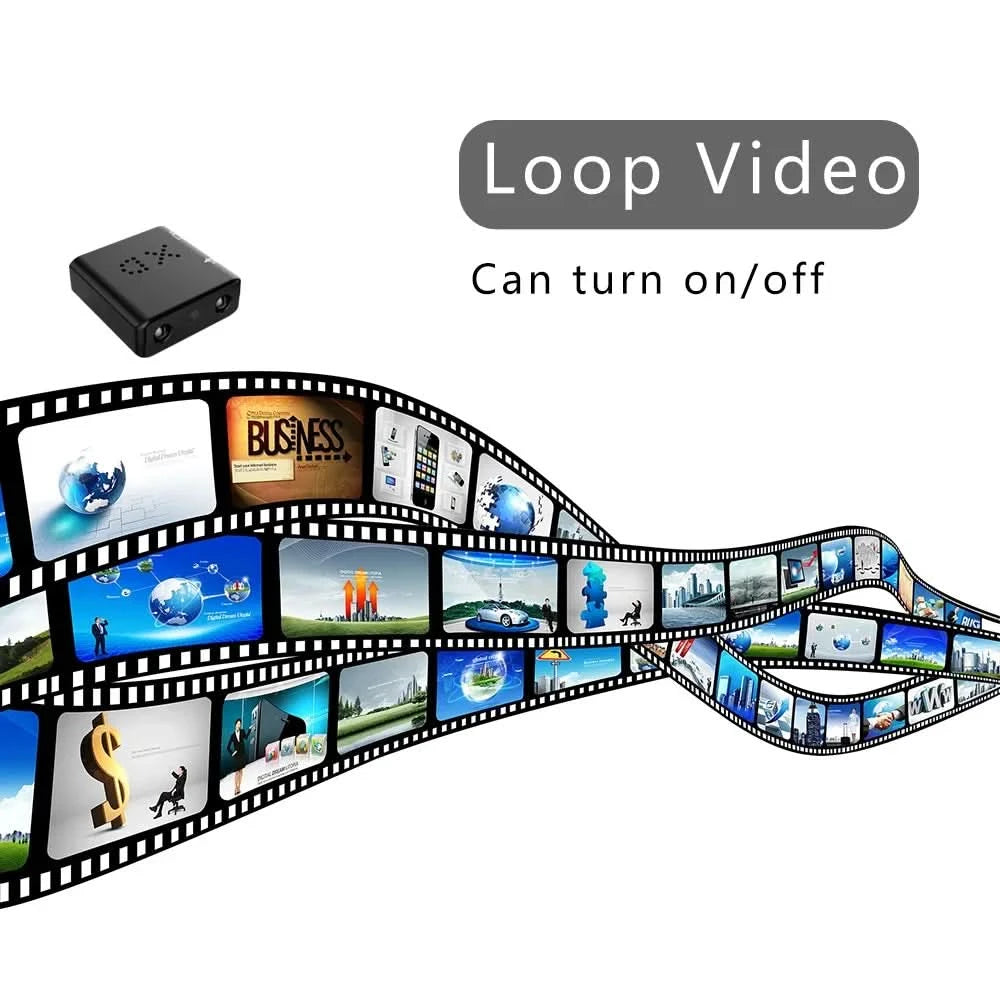 Mini Camera Full HD 1080P Surveillance Home Security Camcorder Night Vision Micro Cam Motion Detection Video Voice Recorder Meet - M & M Global