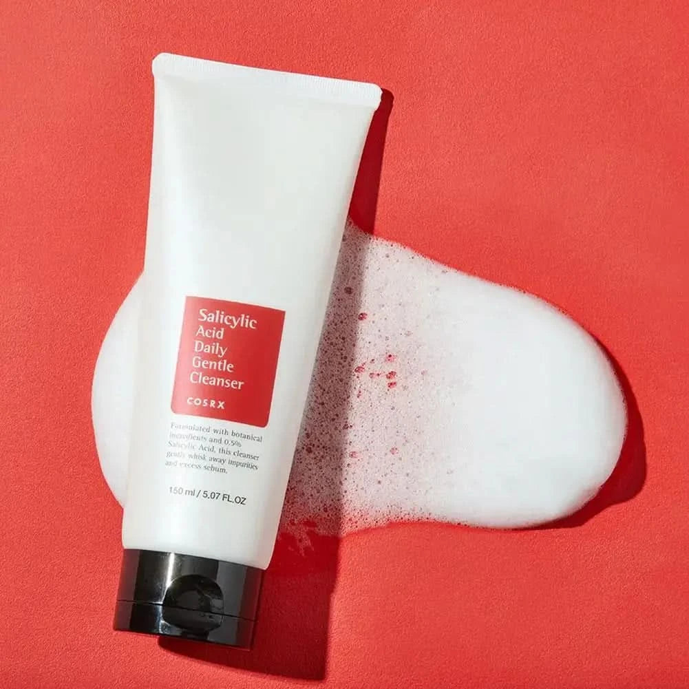 Salicylic Acid Facial Cleanser Amino Acid Face Wash Foam Face Cleanser Moisturizing Facial Cleansing Skin Care Product 100g/150g - M & M Global