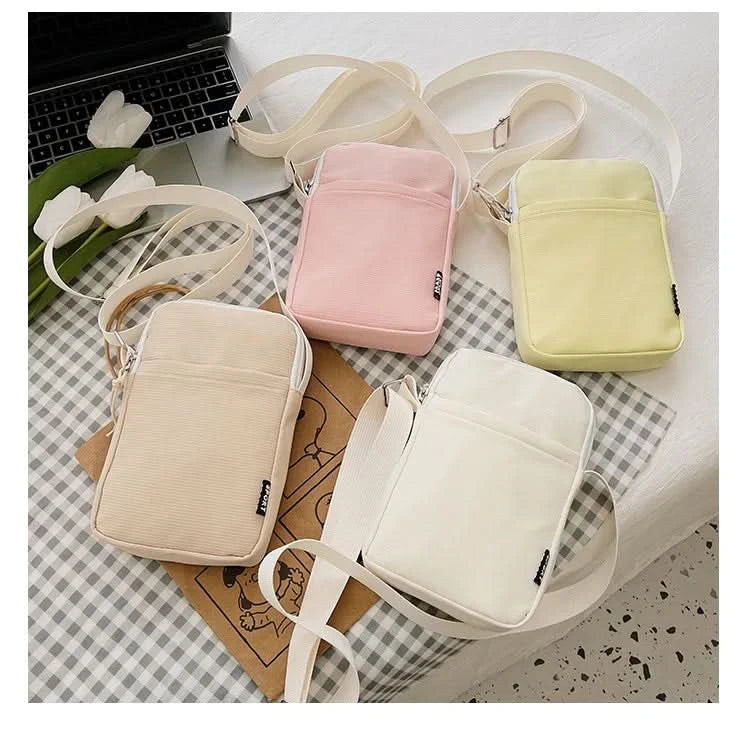 New Fashion Mobile Phone Bag Women's Messenger Bag All-match Mini Small Crossbody Bag Hanging Neck Coin Purse Vertical Handbag - M & M Global