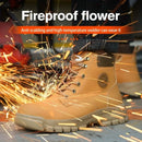 Men Safety Boots Waterproof Work Safety Shoes Anti-puncture Steel Toe Non Slip Work Sneakers Outdoor Male Indestructible Boots