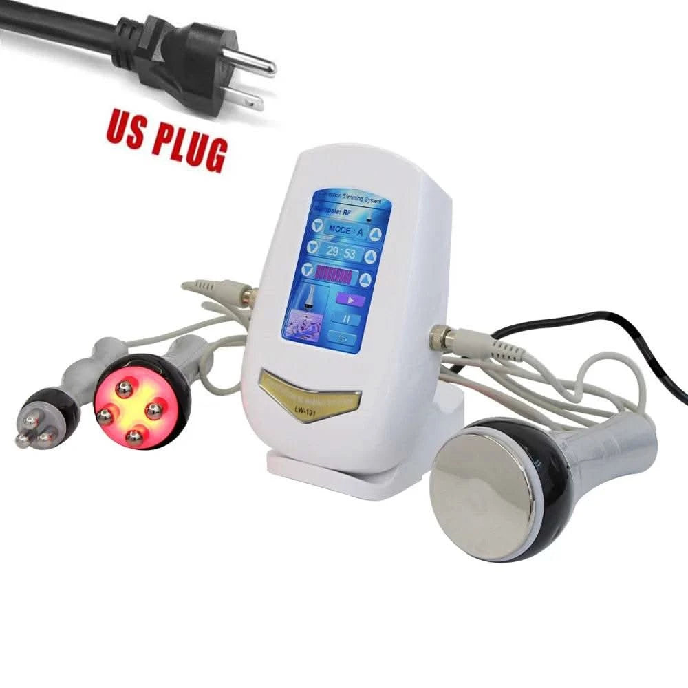 AOKO Metal Head 40K Cavitation Fat Burn Body Slimming Massage Machine Weight Loss Facial Skin lifting Tightening Beauty Device - M & M Global