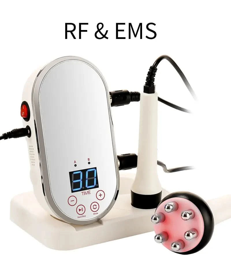 EMS Facial Body Radio Frequency Machine Skin Tightening Face Lifting RF Beauty Device Professional Home RF Skin Care Anti Aging - M & M Global