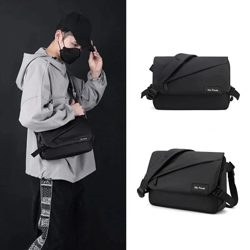 Men Shoulder Cross Body Sling Bag Fashion Casual Multi-Capacity Military Designer Business Nylon Male Briefcase Messenger Bag - M & M Global