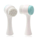 3D Bilateral Silicone Facial Cleanser Manual Massage Facial Brush Soft Bristles Silicone Double-Sided Face Brush Cleaning Tools - M & M Global