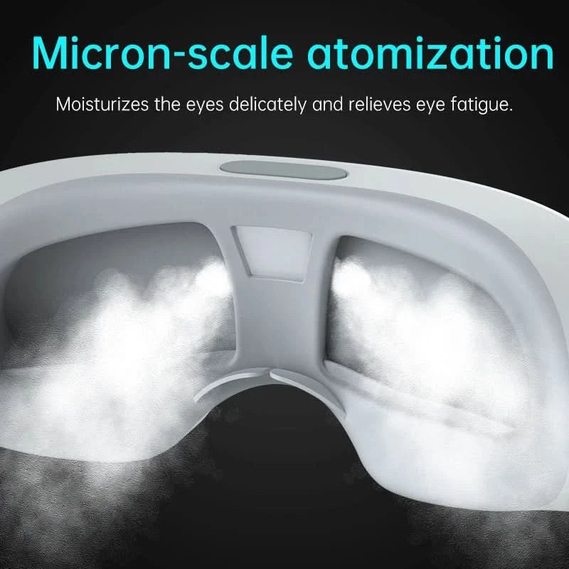 Electric Nano Steam Eye Massager Atomizing Eye Acupressure Massage Relieve Fatigue Dark Circles Improve Sleep Eye Care Machine - M & M Global