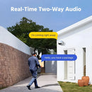 ANNKE 8MP Security Camera 180°Panoramic Dual Lens outdoor poe camera 4k AI Human Detect Two Way Audio Weatherproof 8MP IP Camera