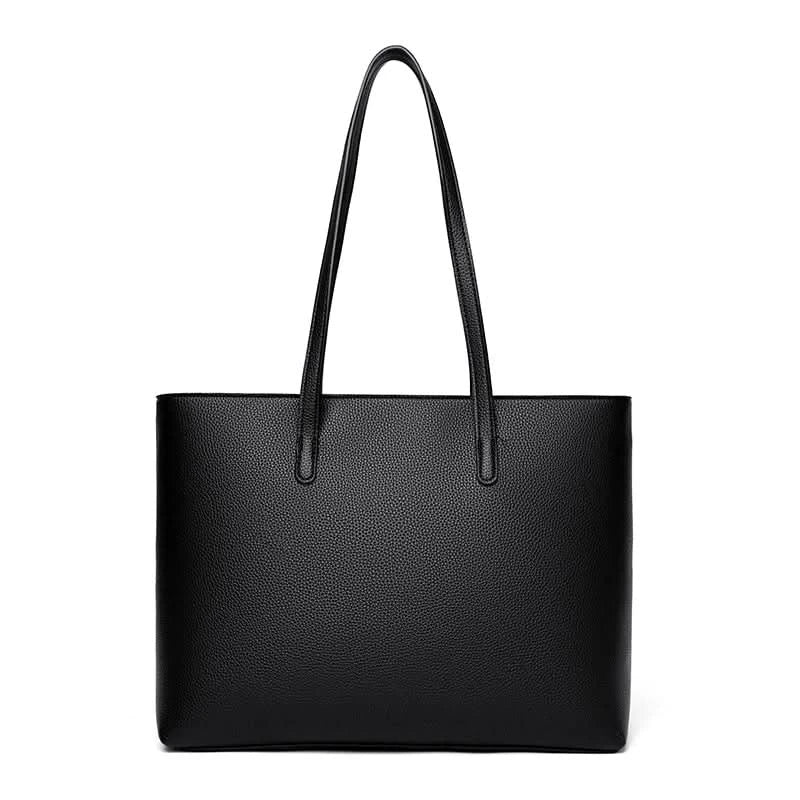 Solid Color Luxury Handbag Women Bags Designer HIgh Quality Leather Shoulder Bags for Women 2024 High Capacity Shopping Tote Bag - M & M Global