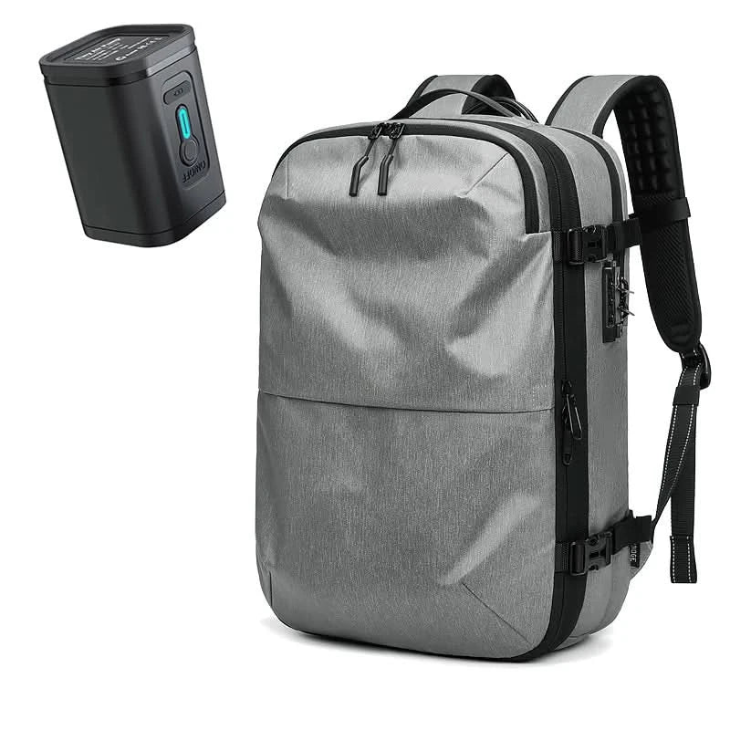 Men Travel Backpack vacuum compression 17 inch Laptop Backpack Business Large Capacity school Backpack Expanded Hiking backpack - M & M Global