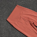 Women's Gym Leggings Pocket Yoga Pants Sexy Naked Feeling  Fitness Sports Pants Stretch Soft High Waist Running Push Up Leggings