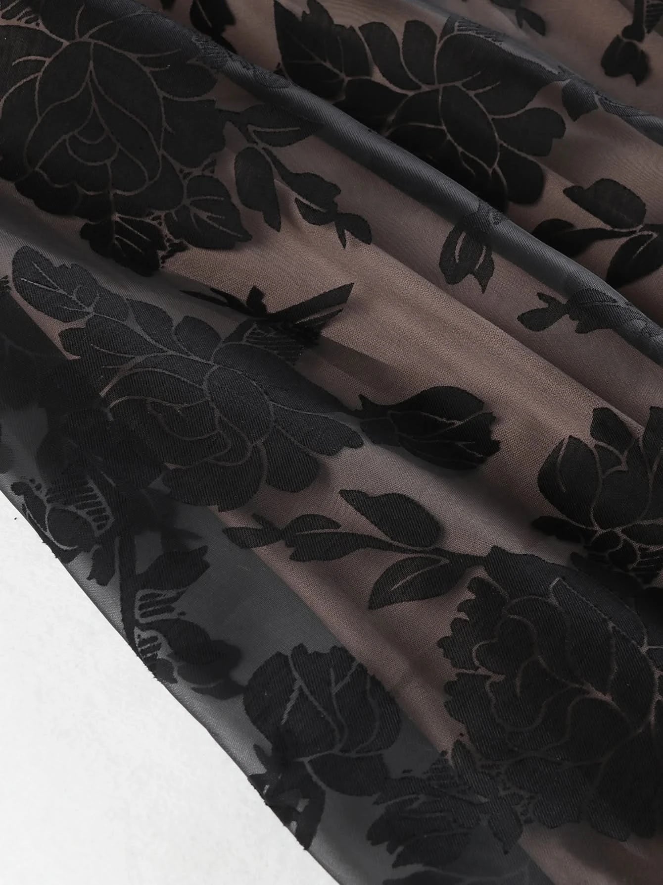 Sexy Lace Jacquard See Through Women Dress Sleeveless Tie Up Backless lace Long Dress Summer Party Ladies Bandage Party Dress - M & M Global