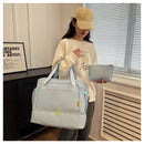 Women Gym Bag Large Fitness Training Bags Dry Wet Separation Yoga Tote with Shoe Pocket Sports Handbag Waterproof Travel Bag