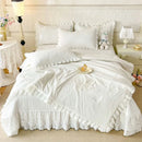 Bow Summer Quilt Single Quilt Air Conditioning Quilt Suitable for Women's Bedroom Apartment French Elegant Bow Summer Quilt - M & M Global