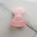 Natural Rose Quartz Jade Mushroom Facial Massage Stone Gouache Scraper Face Massager Gua Sha Board Skin Care Face Lifting Tool - M & M Global