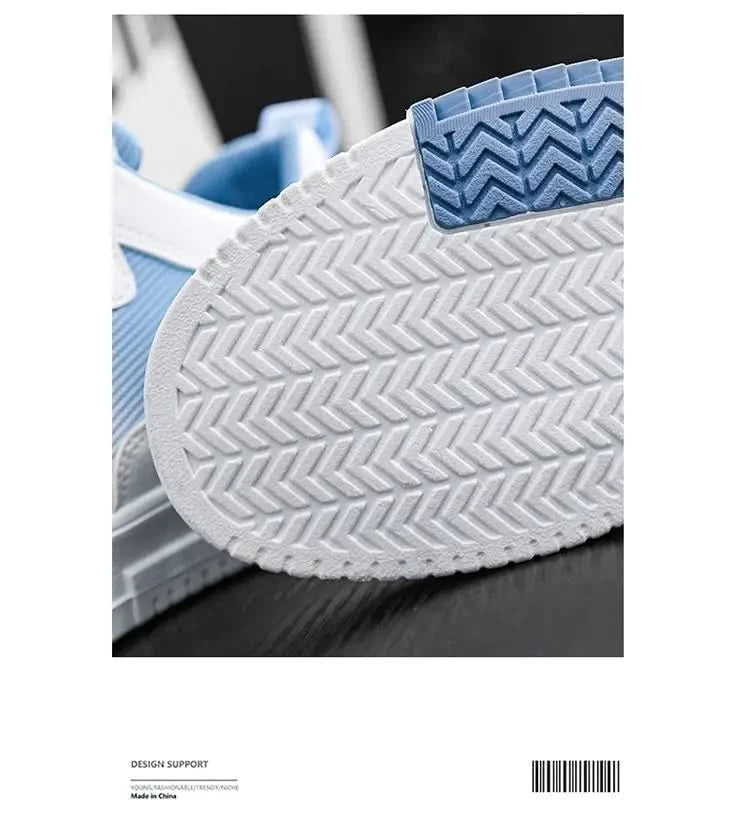 Versatile white shoes men's new 2025 summer casual breathable mesh board shoes fashionable sports height increasing men's shoes - M & M Global