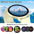 Smart watch with full touch screen, call, message reminder and other functions, compatible with iPhone/Android phones