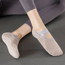 Women's Professional Yoga Socks Anti-Slip Sweat-Absorbent Breathable Pilates Ballet Dance Sport Socks for Active Ladies