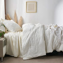 1515/5000 7-Pcs Bohemian tufted Comforter sets, soft comfort, Bedding Sets, room decor, all-season, Queen/King